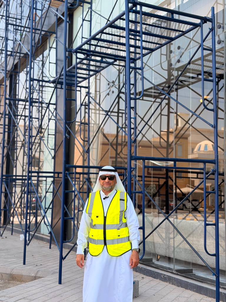 القطاع الذكي للألمنيوم في الموقع